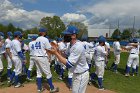 Baseball vs Babson NEWMAC Finals  Wheaton College vs Babson College play in the NEWMAC baseball championship finals. - (Photo by Keith Nordstrom) : Wheaton, baseball, NEWMAC, Babson